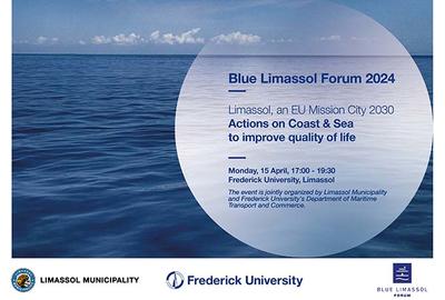 Blue Limassol Forum 2024: Στο επίκεντρο η αποστολή της ΕΕ για τις κλιματικά ουδέτερες πόλεις