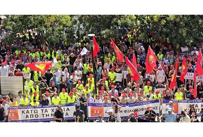 Ηχηρό μήνυμα των απεργών στην Κυβέρνηση: «Η ΑΤΑ δεν είναι διαπραγματεύσιμη»