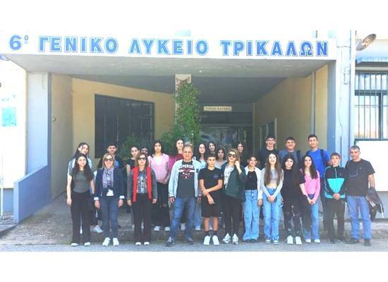 Το Περιφερειακό Γυμνάσιο Κοκκινοτριμιθιάς με το Erasmus+ στο Λύκειο Τρικάλων