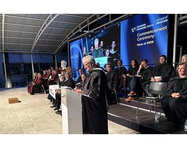 Οι απόφοιτοι της Ιατρικής Σχολής του Ευρωπαϊκού Πανεπιστημίου έδωσαν τον Όρκο του Ιπποκράτη