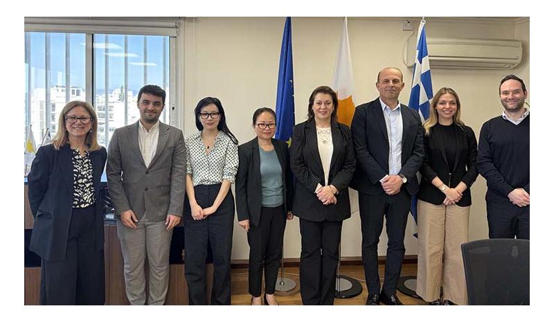 Η Ομάδα της UNESCO, στο Γυμνάσιο Αγίου Δομετίου, στο πλαίσιο πιλοτικής εφαρμογής του ΠΟΣ