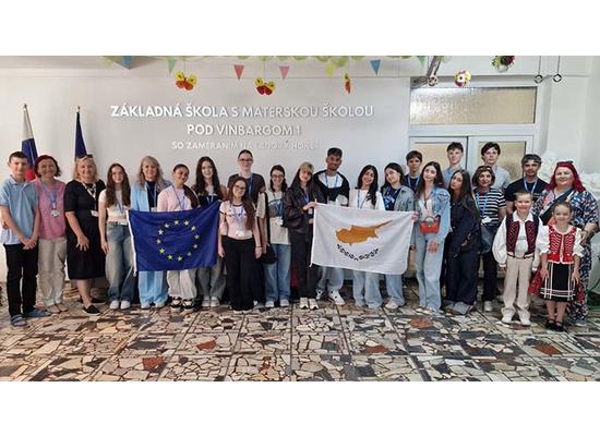 Κινητικότητα Erasmus+ του Γυμνασίου–Λυκείου «Ειρήνης και Ελευθερίας» Δερύνειας–Σωτήρας στη Σλοβακία