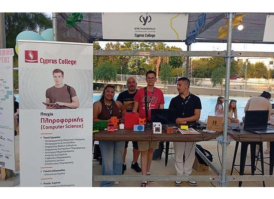 Το Cyprus College Λεμεσού συμμετείχε στο MAKERSFAIR 2025 στη Λάρνακα