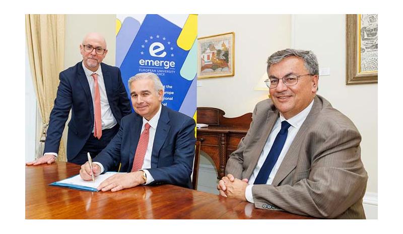 Το Παν. Νεάπολις συνυπογράφει τη Συμφωνία Σύμπραξης της EMERGE