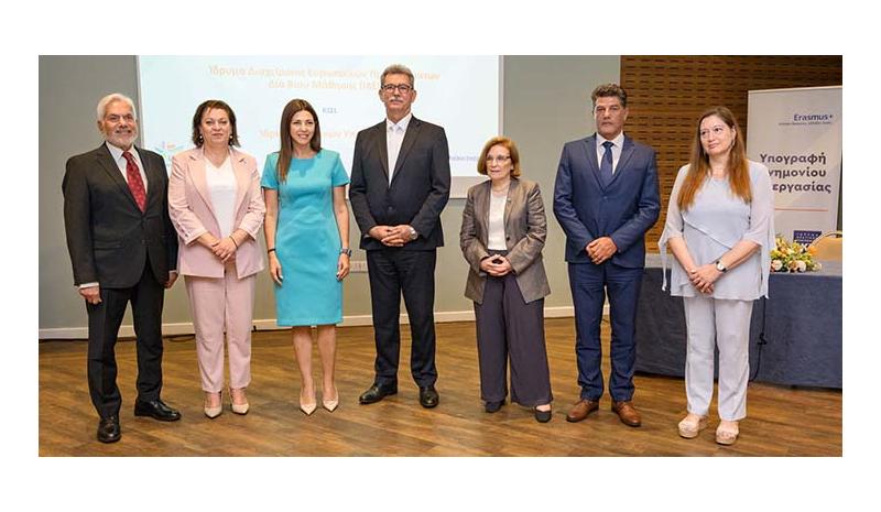 Υπογραφή Μνημονίου Συνεργασίας Κύπρου – Ελλάδας για την ενίσχυση του Προγράμματος Erasmus+ Υπογραφή Μνημονίου Συνεργασίας Κύπρου – Ελλάδας για την ενίσχυση του Προγράμματος Erasmus+