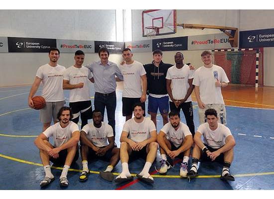 Ευρωπαϊκό Πανεπιστήμιο Κύπρου: Φιλανθρωπικό Τουρνουά Μπάσκετ για το Ίδρυμα «Αλκίνοος Αρτεμίου»