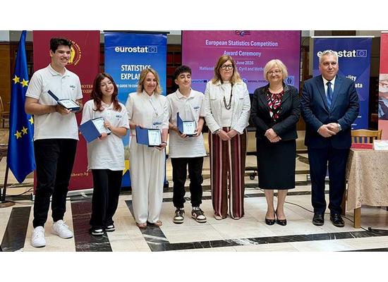 Πρωτιά της Κύπρου στον Ευρωπαϊκό Διαγωνισμό Στατιστικής