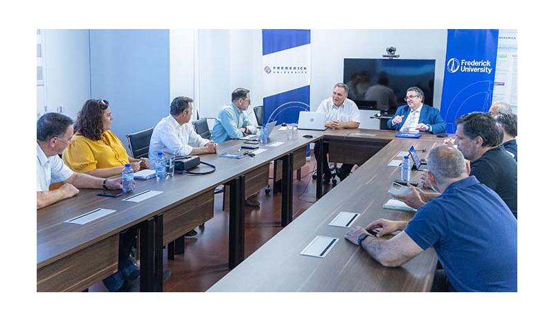 Ο Επικεφαλής Επιστήμονας της ΚΔ στο Πανεπιστήμιο Frederick
