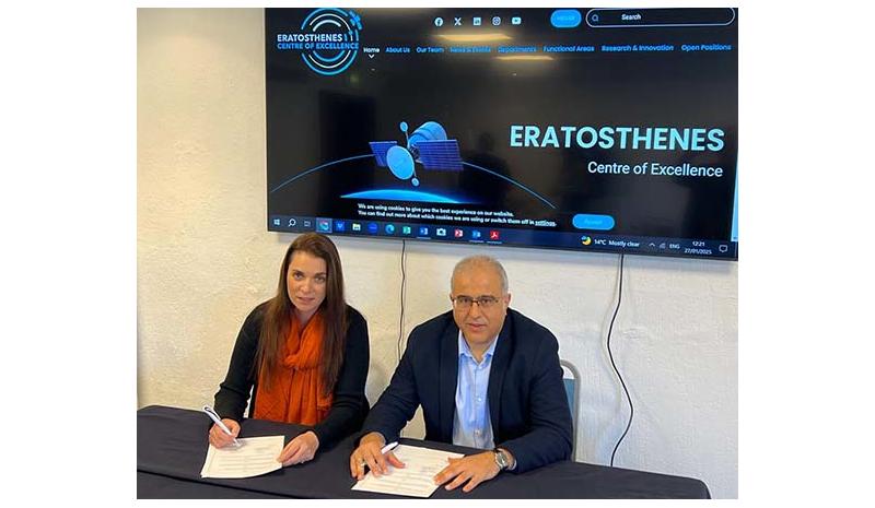 Ερευνητική συνεργασία Κέντρου Αριστείας «Ερατοσθένης» και του UCLan CYPRUS