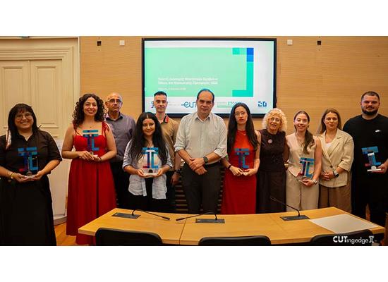 Έξι φοιτητές και φοιτήτριες του ΤΕΠΑΚ βραβεύθηκαν για το ήθος και την κοινωνική τους προσφορά
