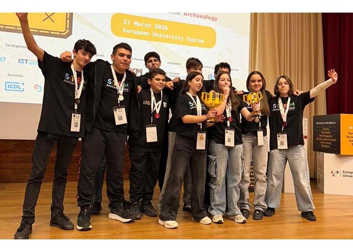 Διάκριση για την Ομάδα RobotHeadz στον Παγκύπριο Διαγωνισμό FIRST LEGO League Cyprus 2026