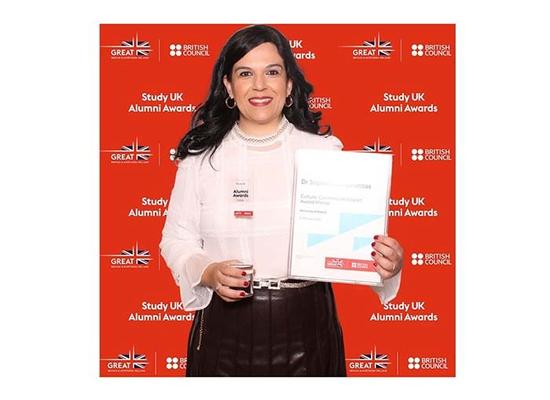 Βραβείο Study UK Alumni Award,Greece 2026 στη Σοφία Ξενοφώντος