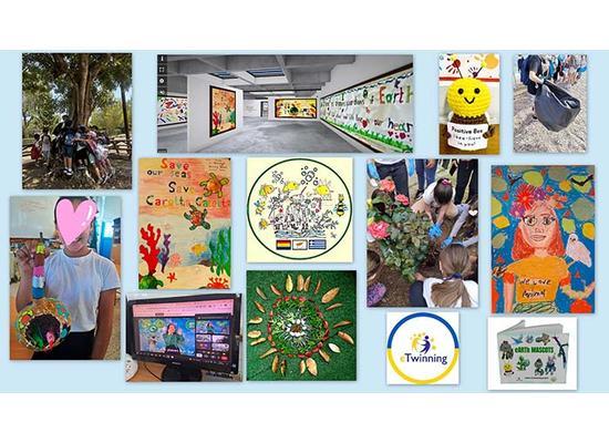 Έργο eTwinning “eARTh”. Εξερευνώντας τη Γη μέσα από τη δημιουργικότητα