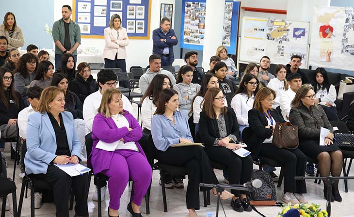 Συμμετοχή Μιχαηλίδου και Ραουνά σε συζήτηση με μαθητές/τριες του Λυκείου Κουτσόφτα και Παναγίδη- Παλαιομετόχου