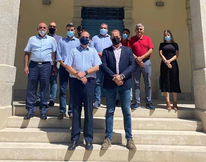 Επίσκεψη αντιπροσωπείας ΑΚΕΛ στο ΤΕΠΑΚ