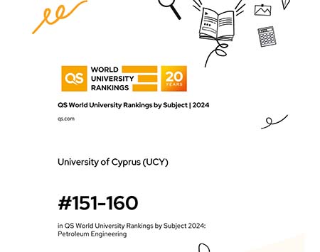 Το Πανεπ. Κύπρου στα κορυφαία παγκοσμίως σε 1 Επιστημονική Περιοχή και 5 Επιστημονικά Πεδία