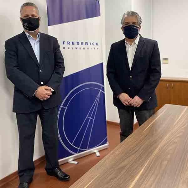 Συνάντηση Επιτρόπου Ανάπτυξης Ορεινών Κοινοτήτων και Πρύτανη Πανεπιστημίου Frederick