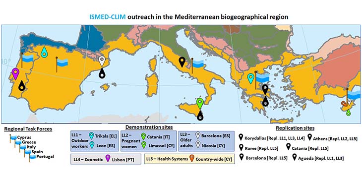 Εναρκτήρια εκδήλωση ευρωπαϊκού προγράμματος €6,5 εκ. ISMED-CLIM Εναρκτήρια εκδήλωση ευρωπαϊκού προγράμματος €6,5 εκ. ISMED-CLIM