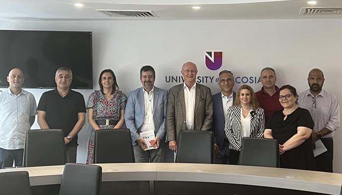 Επίσκεψη του Πρύτανη του Πανεπιστημίου Orebro στο Πανεπιστήμιο Λευκωσίας Επίσκεψη του Πρύτανη του Πανεπιστημίου Orebro στο Πανεπιστήμιο Λευκωσίας