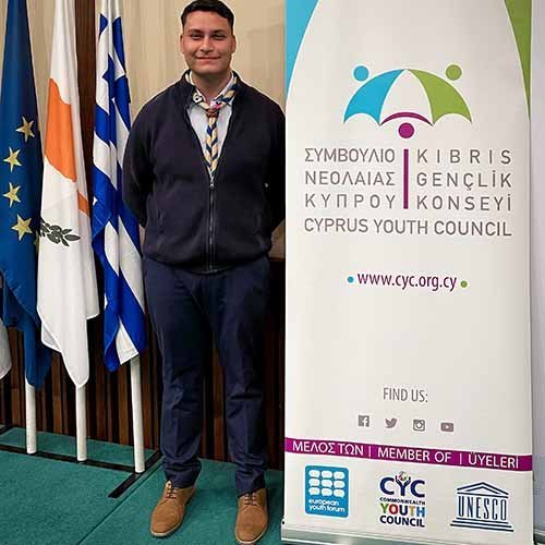 Ο φοιτητής του ΤΕΠΑΚ Κ. Καρσεράς εκλέχθηκε στο νέο Δ.Σ. του Συμβουλίου Νεολαίας Κύπρου