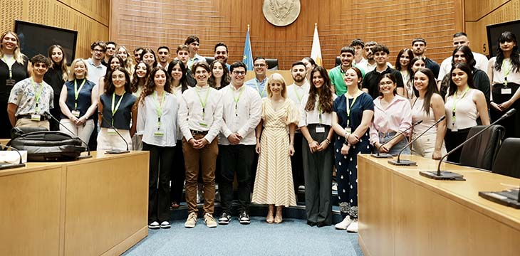 Νέος κύκλος θερινής πρακτικής άσκησης φοιτητών-τριών και μαθητών-τριών στη Βουλή των Αντιπροσώπων