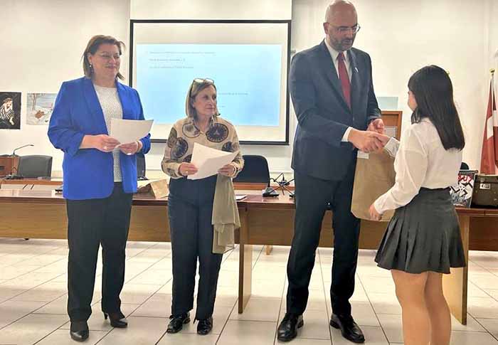 Τελετή βράβευσης του Διαγωνισμού για το Ολοκαύτωμα