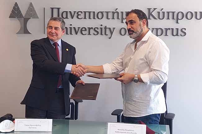 Θεσμοθέτηση συνεργασίας ανάμεσα στο Πανεπιστήμιο Κύπρου και το Θέατρο ΑντίΛογος