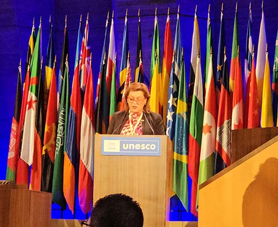 Συμμετοχή της  Μιχαηλίδου στην 42η Γενική Διάσκεψη της UNESCO στο Παρίσι