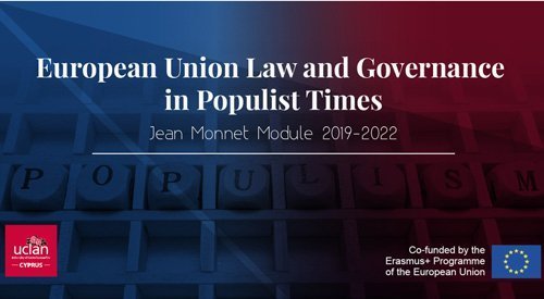 Έναρξη νέας ενότητας Jean Monnet από τη Νομική Σχολή του Πανεπιστημίου UCLan Cyprus