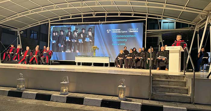 Αποφοίτηση της Οδοντιατρικής Σχολής του Ευρωπαϊκού Πανεπιστημίου Κύπρου