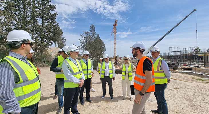 Επίσκεψη Γ.Δ. ΥΠΑΝ στο ΤΕΠΑΚ για ενημέρωση σχετικά με την κτηριακή ανάπτυξη του Πανεπιστημίου
