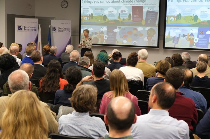 ΙΚυ: Με την ομιλία της καθηγ. Joanna Haigh άρχισε η σειρά διαλέξεων Ronald Ross για την Κλιματική Αλλαγή