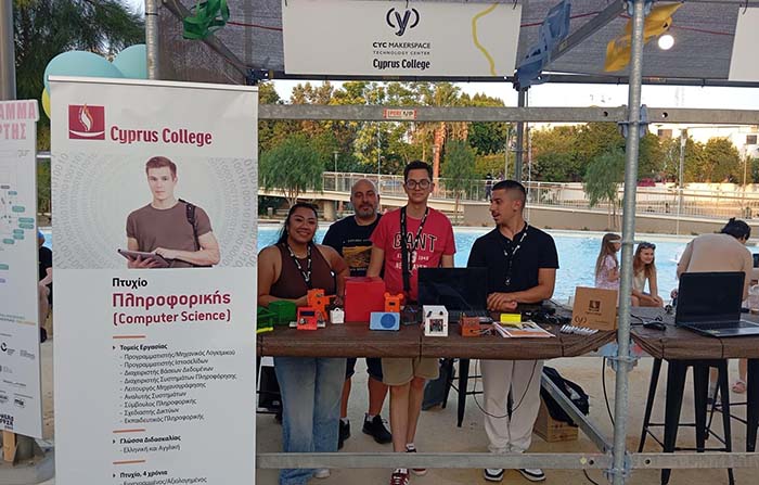 Το Cyprus College Λεμεσού συμμετείχε στο MAKERSFAIR 2025 στη Λάρνακα