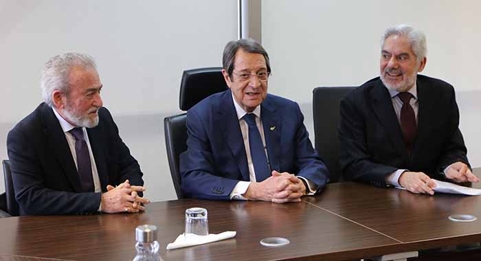 Επίσκεψη στο Ανοικτό Πανεπιστήμιο Κύπρου πραγματοποίησε ο Πρόεδρος της Δημοκρατίας