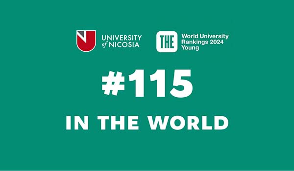 Το Παν. Λευκωσίας στη θέση #115 παγκοσμίως, στην κατάταξη THE Young University Rankings 2024