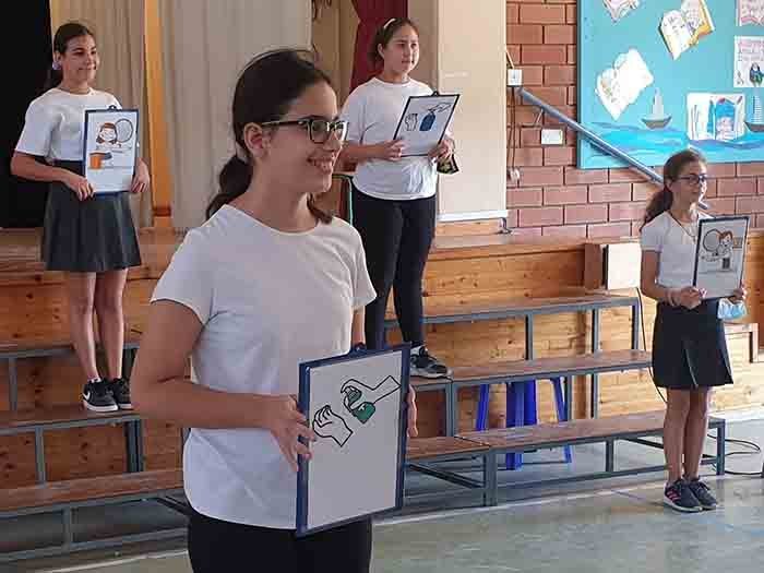 Μικροί πρεσβευτές της υγείας στο Δημοτικό Σχολείο Αγίων Αναργύρων Λάρνακας