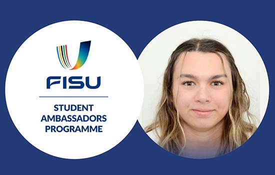 Πρέσβειρα Φοιτητών της FISU η φοιτήτρια του UNIC Στέφανη Νικολάου Πρέσβειρα Φοιτητών της FISU η φοιτήτρια του UNIC Στέφανη Νικολάου