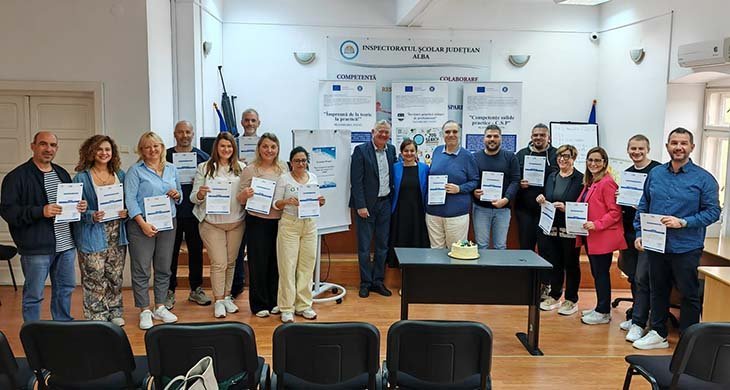 Το Γυμνάσιο Κιτίου στην Alba Iulia στη Ρουμανία, με το πρόγραμμα Erasmus+ KA220 Image
