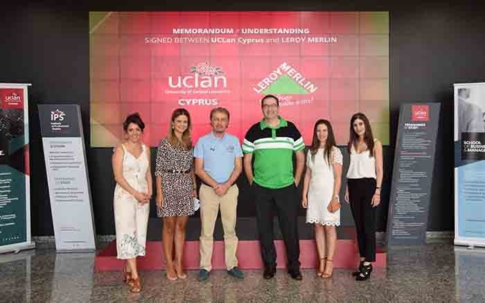 Tο Πανεπιστήμιο UCLanCyprus και η Leroy Merlin υπέγραψαν συμφωνία ευρείας συνεργασίας