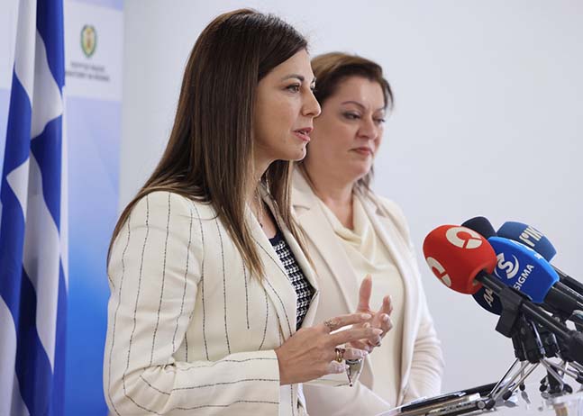 Συνάντηση Μιχαηλίδου με την Ζαχαράκη. Συνεχίζουμε τη συνεργασία μας και την αναβαθμίζουμε