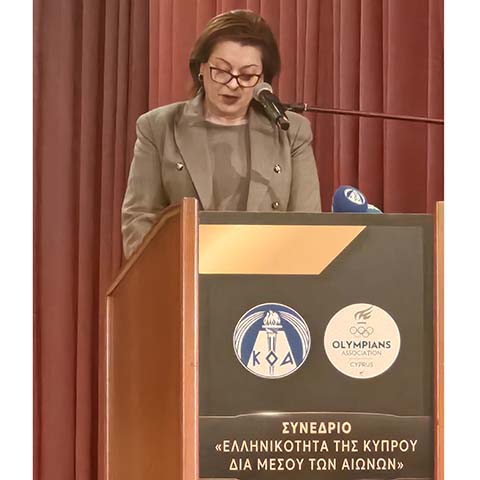 Μιχαηλίδου: Γλώσσα, θρησκεία και αθλητισμός, οι τρεις βασικοί πυλώνες της ελληνικότητας της Κύπρου