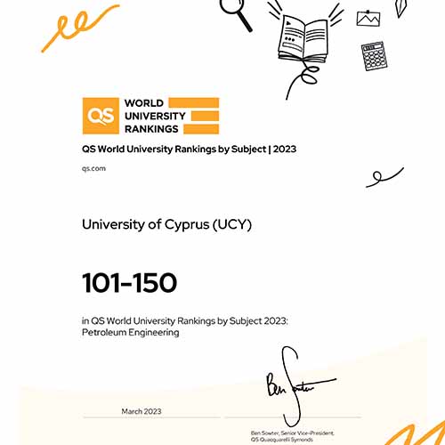 QS World University Rankings 2023:Το Παν. Κύπρου στα κορυφαία πανεπιστήμια παγκοσμίως σε 6 επιστημονικά πεδία