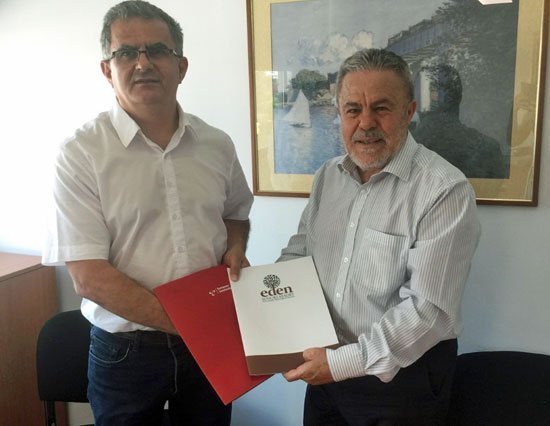 Συμβόλαιο Συνεργασίας μεταξύ Ευρωπαϊκού Πανεπιστημίου Κύπρου και Eden