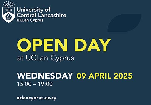 Ανακάλυψε ένα κόσμο γεμάτο ευκαιρίες στο Open Day του Πανεπιστημίου UCLan Cyprus