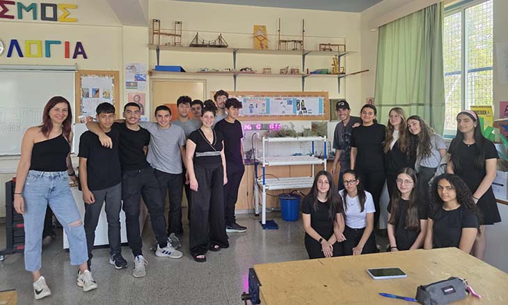 Ολοκληρώθηκε με επιτυχία το πρόγραμμα «Έξυπνος Λαχανόκηπος» στο Γυμνάσιο Γερίου