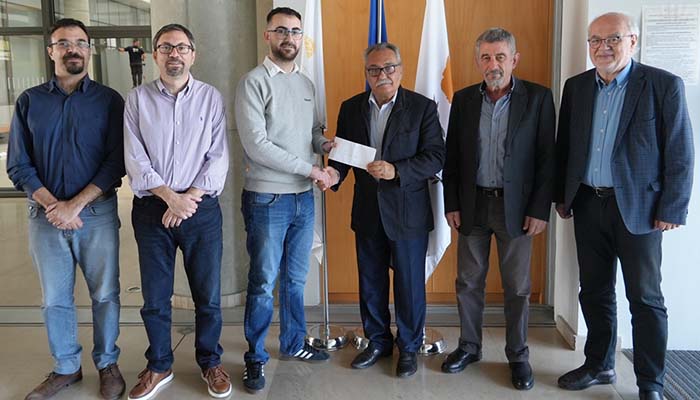 Βραβείο Έ. και Π. Μαλλή στον εκτοπισμένο αριστούχο του Παν. Κύπρου Κωνσταντίνο Παναγή,