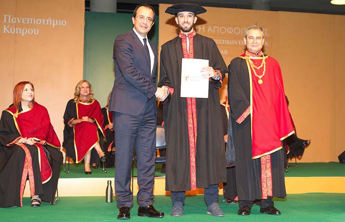 Ο Πρόεδρος της Δημοκρατίας στην αποφοίτηση Φιλοσοφικής Σχολής και Σχολής Ανθρωπιστικών Επιστημών ΠΚ