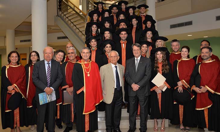 Ορκίστηκε η δεύτερη φουρνιά αποφοίτων της Ιατρικής Σχολής Παν. Κύπρου στην παρουσία του ΠτΔ