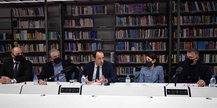 Ο ΥΠΕΞ στο Πανεπιστήμιο Frederick: Η Ευρώπη να γίνει η αλλαγή που οι νέοι μας χρειάζονται