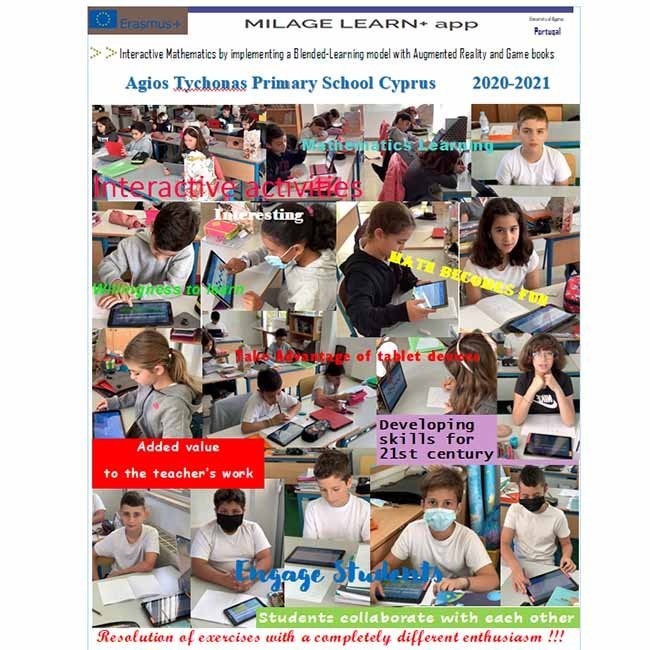 Πρόγραμμα MILAGELEARN+ για τα Μαθηματικά, στο Δημοτικό Αγίου Τύχωνα